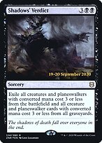 Veredito das Sombras — Zendikar Rising Promos 124s