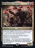 Far Fortune, End Boss — Aetherdrift Promos 203s