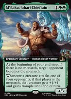 M'Baku, Jabari Chieftain — Marvel Super Heroes Commander 382