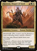 Hazezon, Moldador de Areia — Dominaria United Commander 32