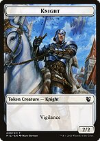 Knight — Midnight Hunt Commander Tokens 3
