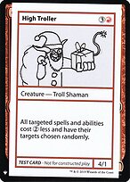 High Troller — Mystery Booster Playtest Cards 2019 54
