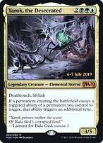 Yarok, o Profanado — Core Set 2020 Promos 220s