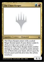The Chaos Keeper — Unknown Event RZ02c