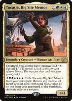 Tocasia, Mentora do Sítio de Escavação — The Brothers' War Promos 224p