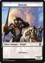 Knight — Forgotten Realms Commander Tokens 2