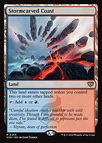 Costa Esculpida pelas Tempestades — Secrets of Strixhaven Promos 263p