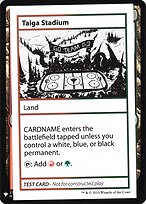Taiga Stadium — Mystery Booster Playtest Cards 2019 120