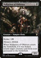 Sacerdotisa de Nulos do Oblívio — Zendikar Rising 342