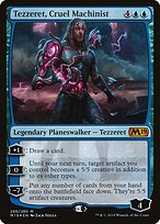 Tezzeret, Maquinador Cruel — Core Set 2019 286