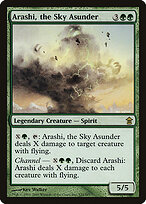 Arashi, o Céu em Pedaços — Saviors of Kamigawa 121