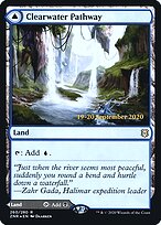 Trilha das Águas Claras // Trilha das Águas Turvas — Zendikar Rising Promos 260s