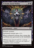 Gritos de Dentro — Secrets of Strixhaven Commander 119