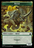 Rhino — Ravnica Remastered Tokens 11