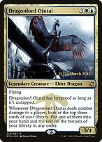 Ojutai, Soberano Dragão — Dragons of Tarkir Promos 219s