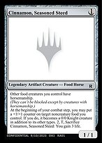 Cinnamon, Seasoned Steed — Unknown Event RA01