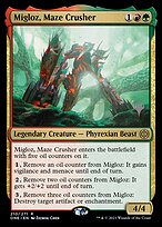 Migloz, Esmagador do Labirinto — Phyrexia: All Will Be One Promos 210p