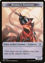 Mishra's Warform — The Brothers' War Commander Tokens 9