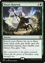 Renovação de Nissa — Zendikar Rising Commander 76