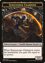 Sunscourge Champion — Hour of Devastation Tokens 9