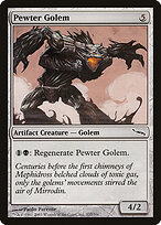 Golem de Peltre — Mirrodin 227
