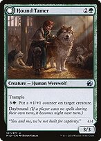 Domador de Sabujos // Filhote Indomado — Innistrad: Midnight Hunt 187