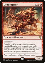 Raivoso do Geodo — Zendikar Rising Commander 6
