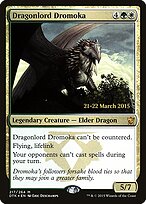 Dromoka, Soberana Dragoa — Dragons of Tarkir Promos 217s