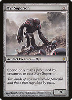Myr Superion — New Phyrexia 146