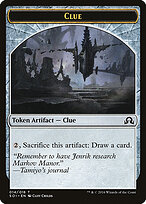 Clue — Shadows over Innistrad Tokens 14