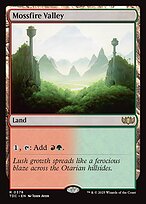 Vale de Mossfire — Tarkir: Dragonstorm Commander 378