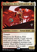 Jor Kadeen, Primeiro Guardião Dourado — Phyrexia: All Will Be One Promos 203p