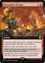 Frenesi do Berserker — Forgotten Realms Commander 298
