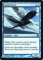 Corvo da Tempestade — The List 9ED-100