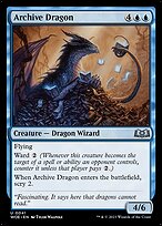 Dragão do Arquivo — Wilds of Eldraine 41