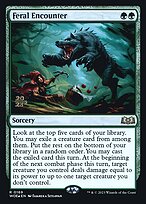 Encontro Feral — Wilds of Eldraine Promos 169s