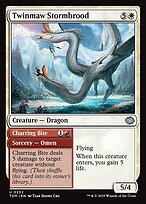 Twinmaw Stormbrood // Charring Bite — Tarkir: Dragonstorm 232