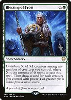 Bênção da Geada — Kaldheim Promos 161p