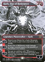 Koth, Fogo da Resistência — Phyrexia: All Will Be One 338