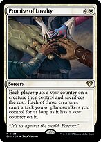 Promessa de Lealdade — Commander Masters 833
