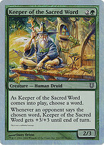 Keeper of the Sacred Word — Unhinged 101★