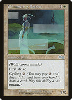Barreira Tremeluzente — Urza's Saga 50