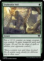 Véu de Pele de Serpente — Commander Masters 323