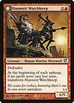 Vigilante de Hanweir // Desgraça de Hanweir — Innistrad 145