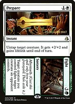 Preparar // Lutar — Amonkhet Promos 220s
