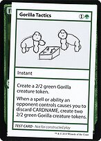 Gorilla Tactics — Mystery Booster Playtest Cards 2021 76