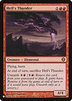 Trovão Infernal — The List ALA-103