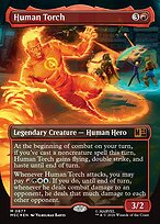 Human Torch — Marvel Super Heroes Commander 877