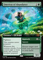 Emeritus of Abundance // Regrowth — Secrets of Strixhaven 339
