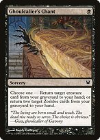 Cântico do Invocador de Carniçais — Innistrad 101
